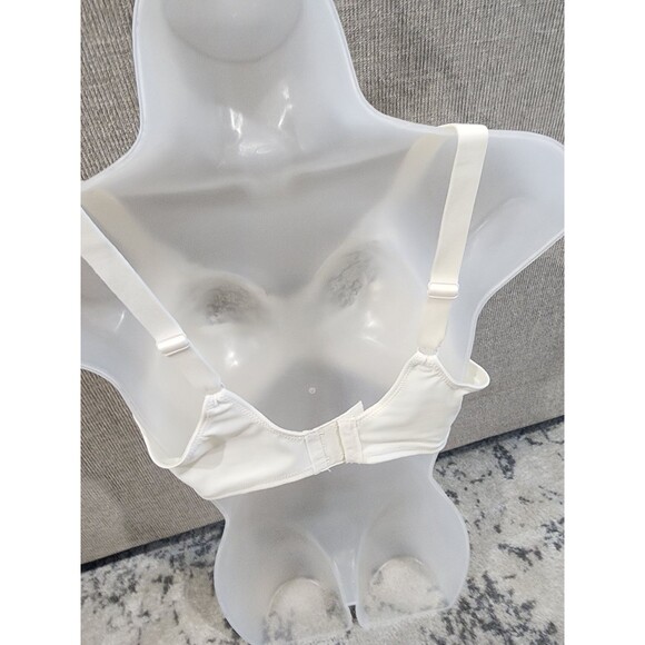 NEW Lilyette by Bali 36D Full Coverage Minimizer Underwire Lace Bra IVORY - Picture 4 of 5